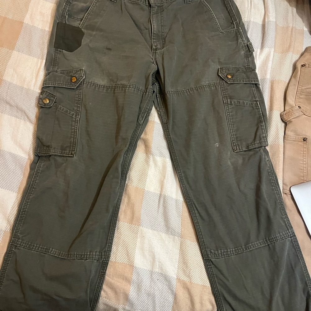 Carhartt Men's Green Cargo Pants